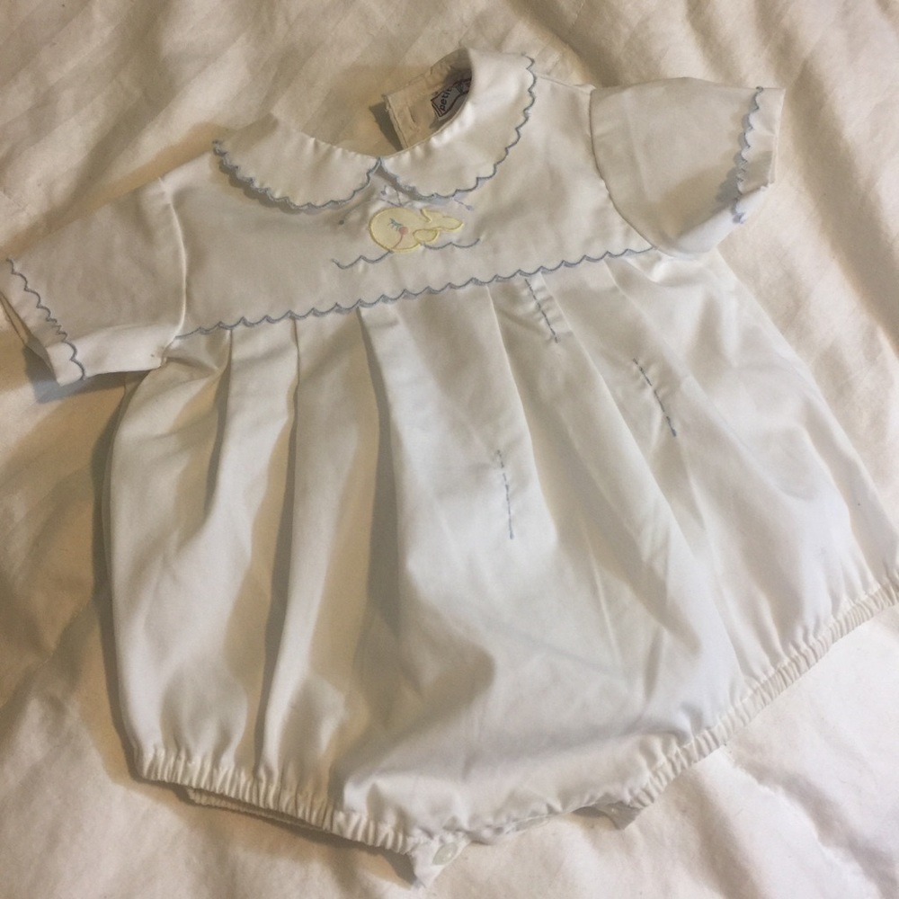 Baby blue onesie 9-14 month